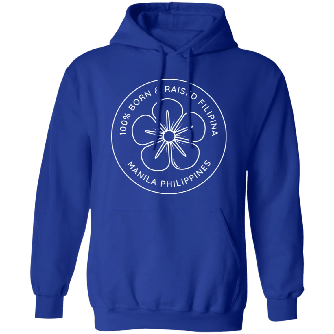 Filipina Flower Unisex Pullover Hoodie
