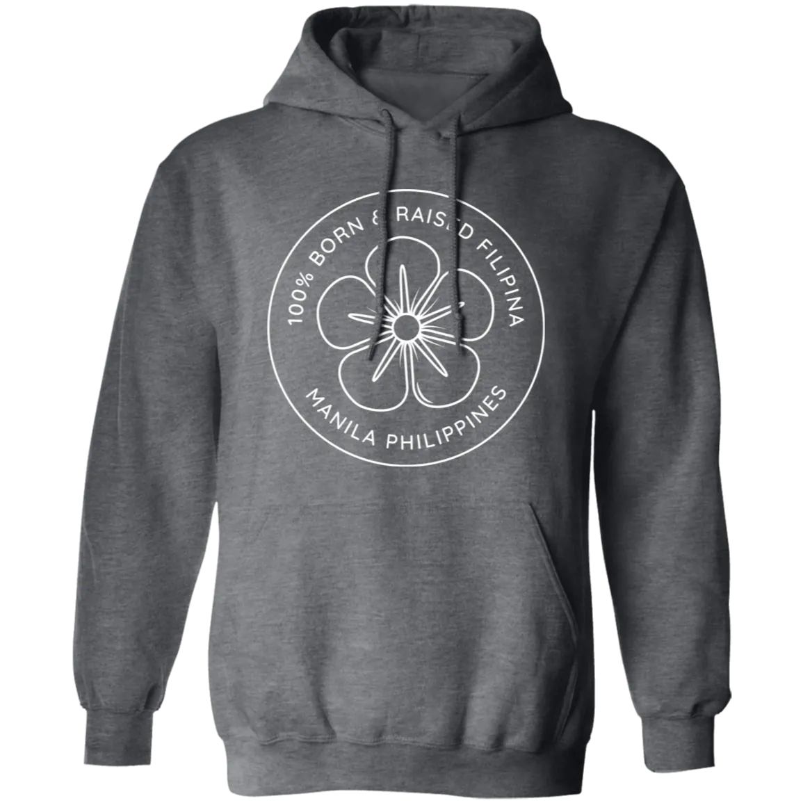 Filipina Flower Unisex Pullover Hoodie