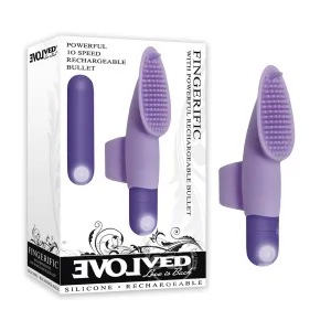 Fingerific Silicone Finger Clitoral Stimulator Rechargeable