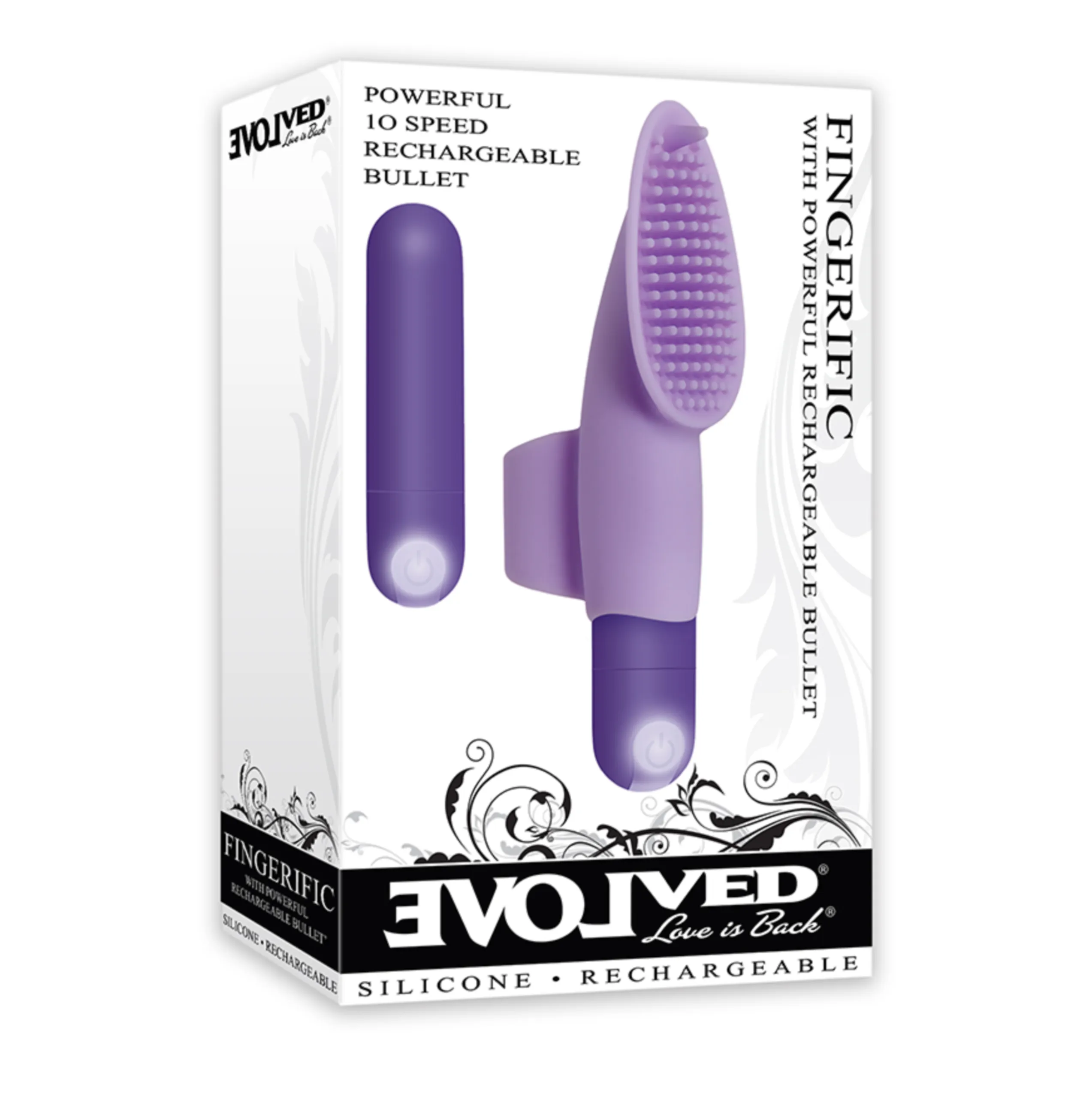 Fingerific Silicone Finger Clitoral Stimulator Rechargeable