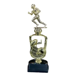 Football Trophy - Running Back on Field