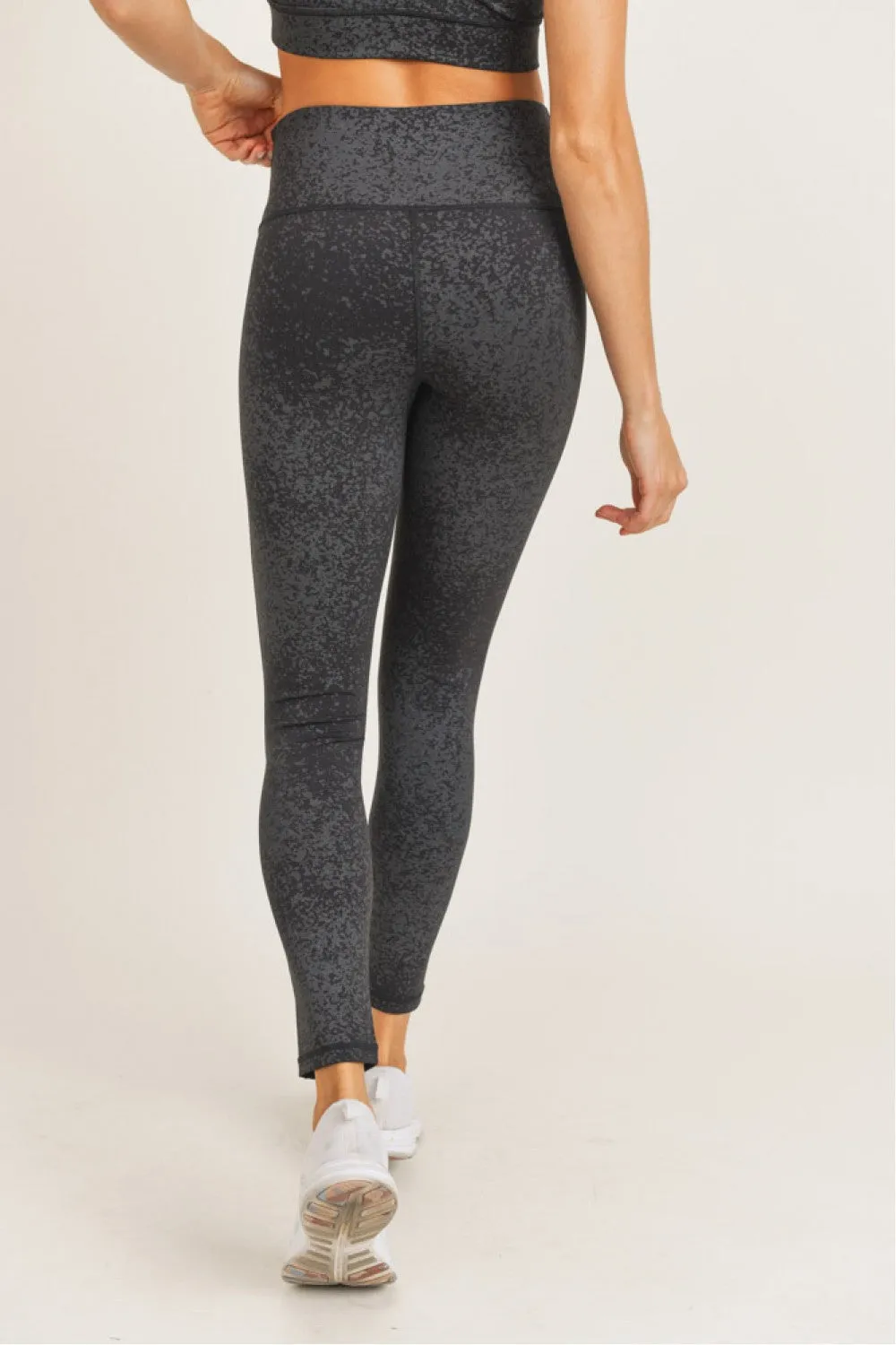 Free Your Mind Flake Foil Highwaist Leggings-Small-3XL