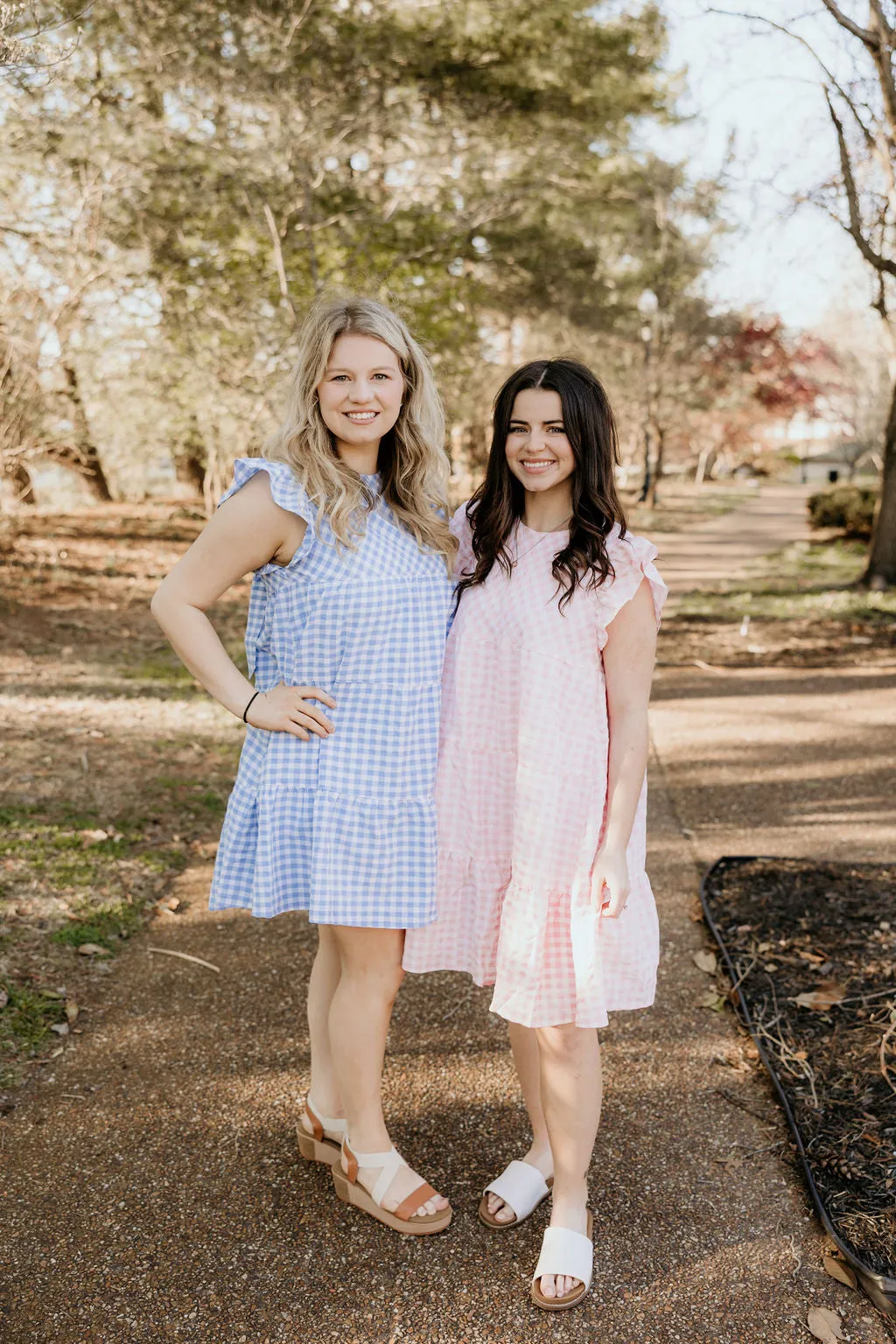 Go for It Gingham Check in Blue