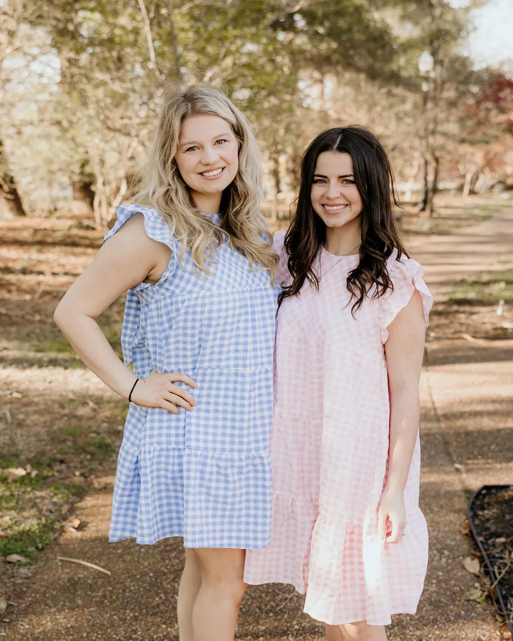 Go for It Gingham Check in Blue