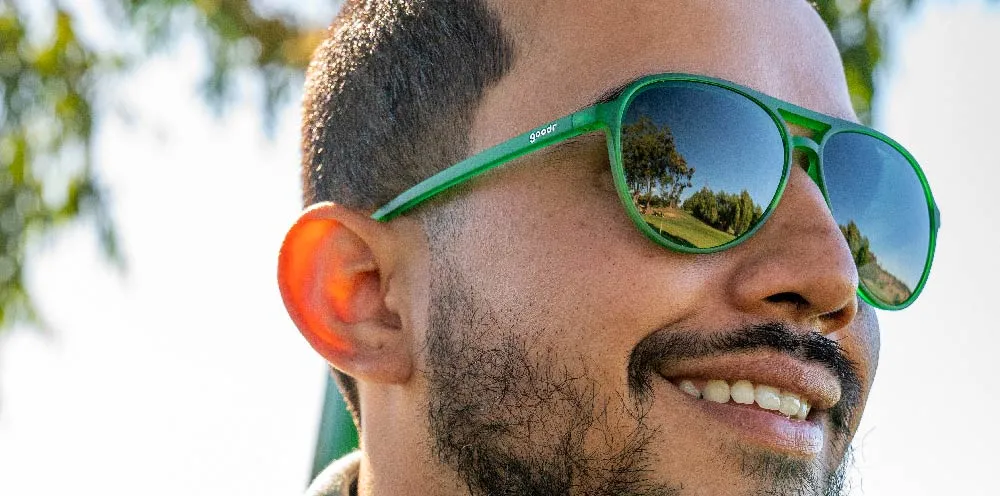 Goodr Mach G sunglasses- Tales From the Greenskeeper