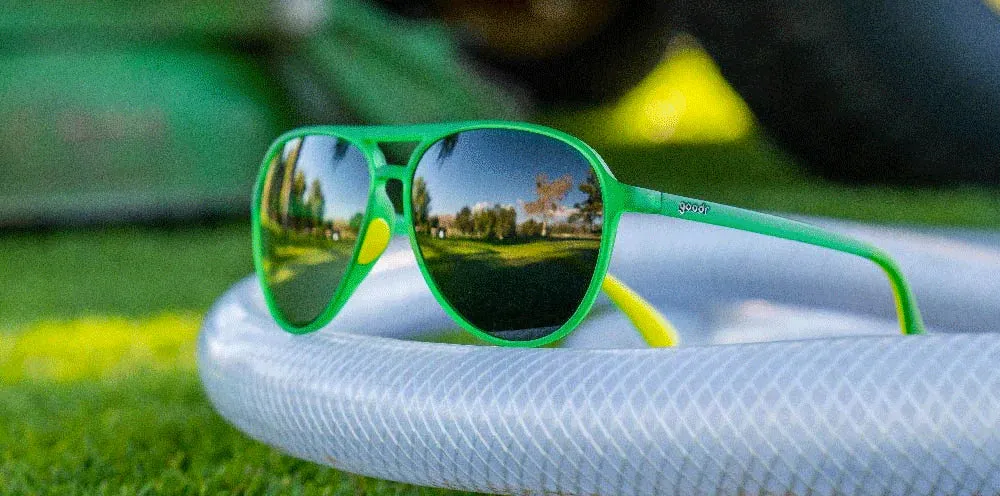 Goodr Mach G sunglasses- Tales From the Greenskeeper