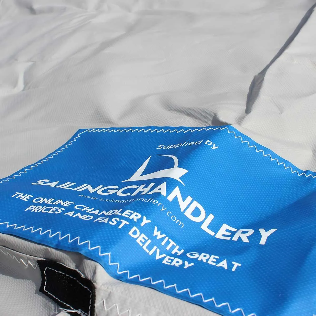 GP14 Boat Cover - Boom Up -  PVC Grey