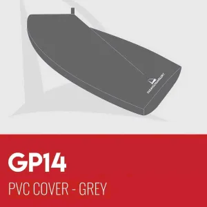 GP14 Boat Cover - Boom Up -  PVC Grey