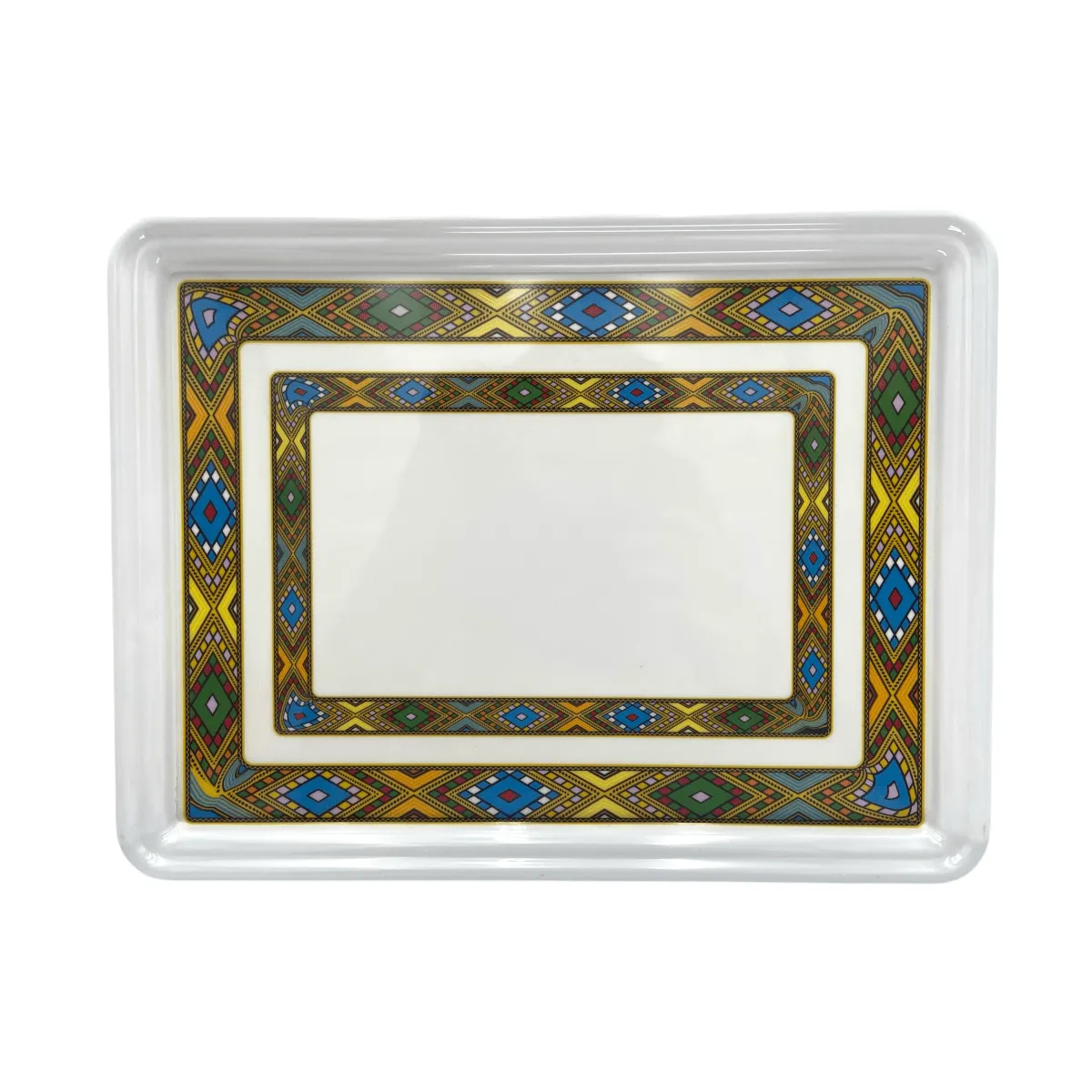 Habesha Shewhat Melamine coffee table Mid 601 37x28x5.8cm pattern/Illustration