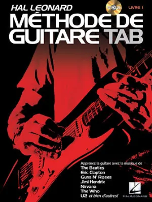Hal Leonard Méthode de Guitare Tab (French Edition Book/Online Audio)