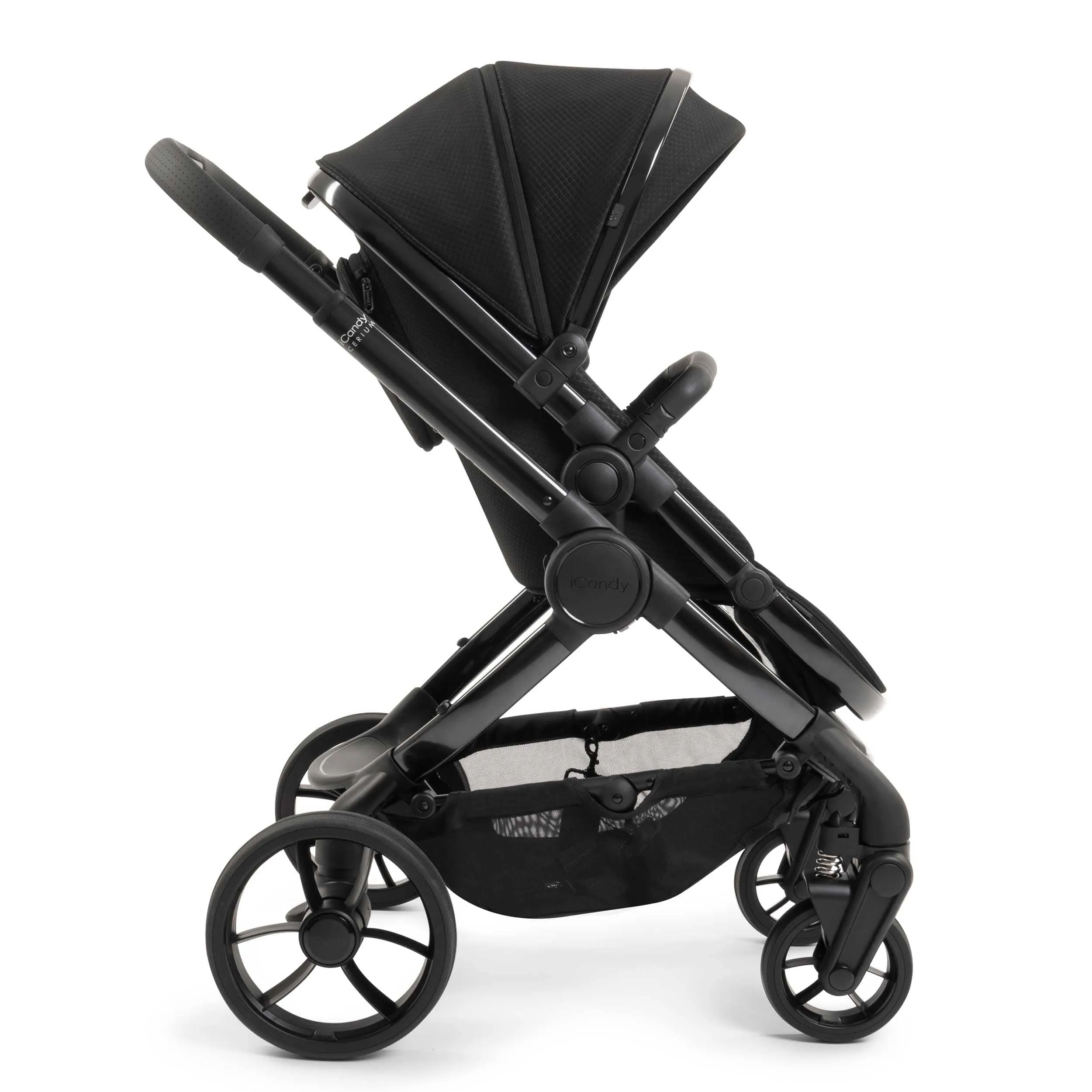 iCandy Peach 7 Cerium Double Complete Maxi-Cosi Bundle in Black