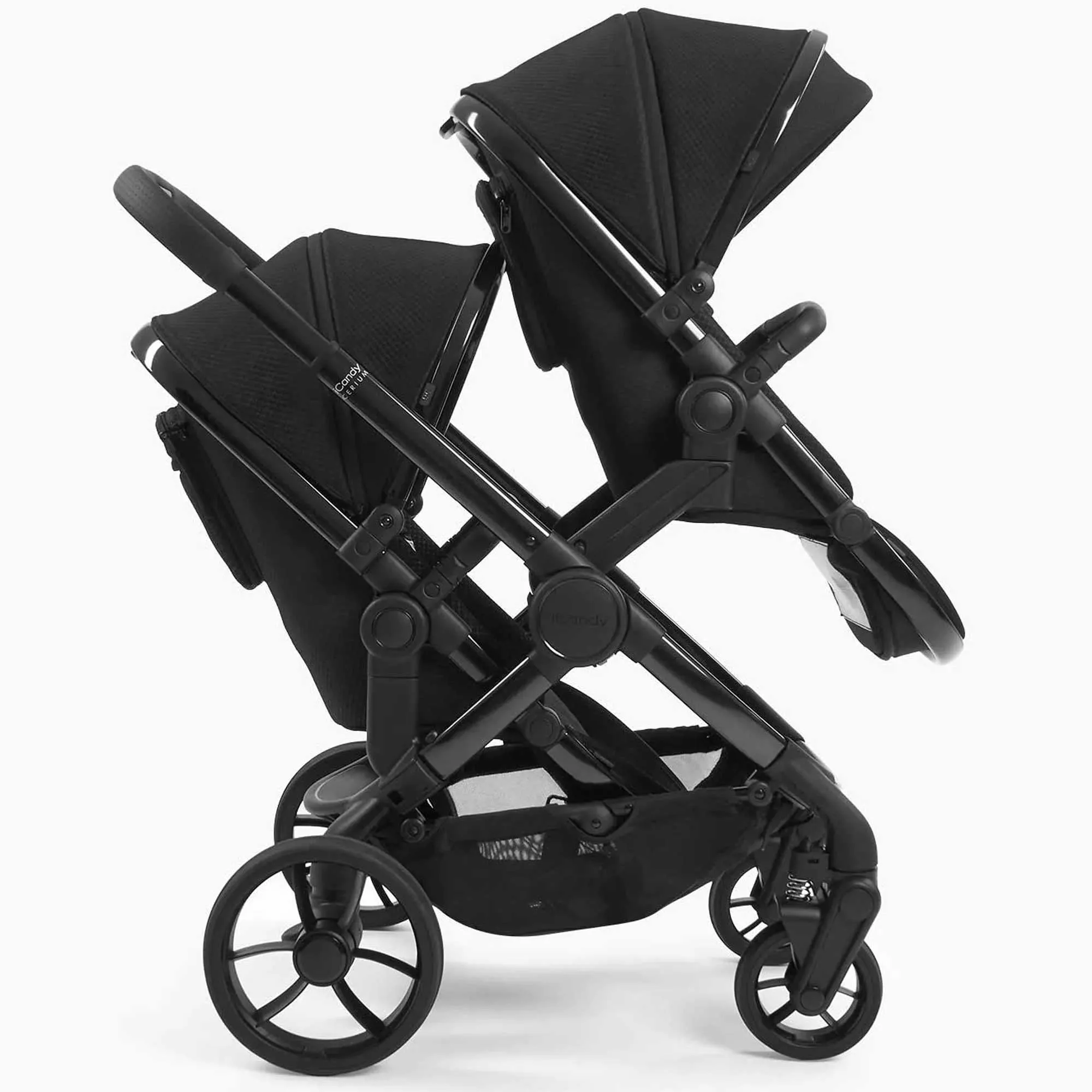 iCandy Peach 7 Cerium Twin Cocoon Combo Bundle in Black