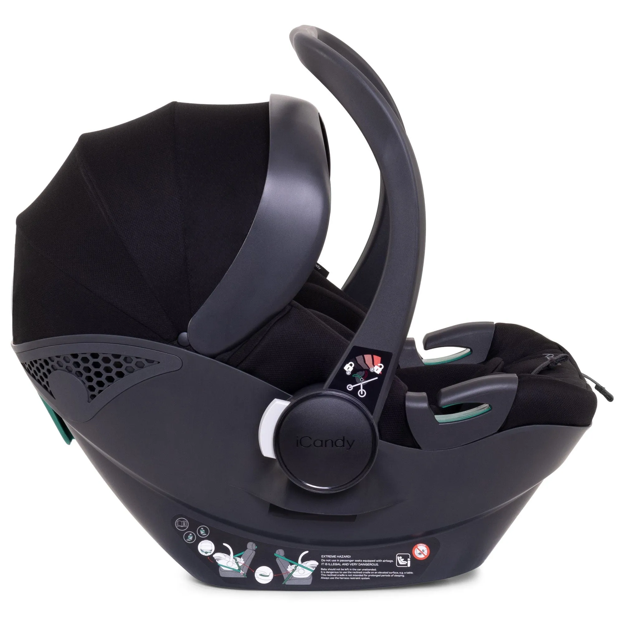 iCandy Peach 7 Cerium Twin Complete Cocoon Bundle in Black