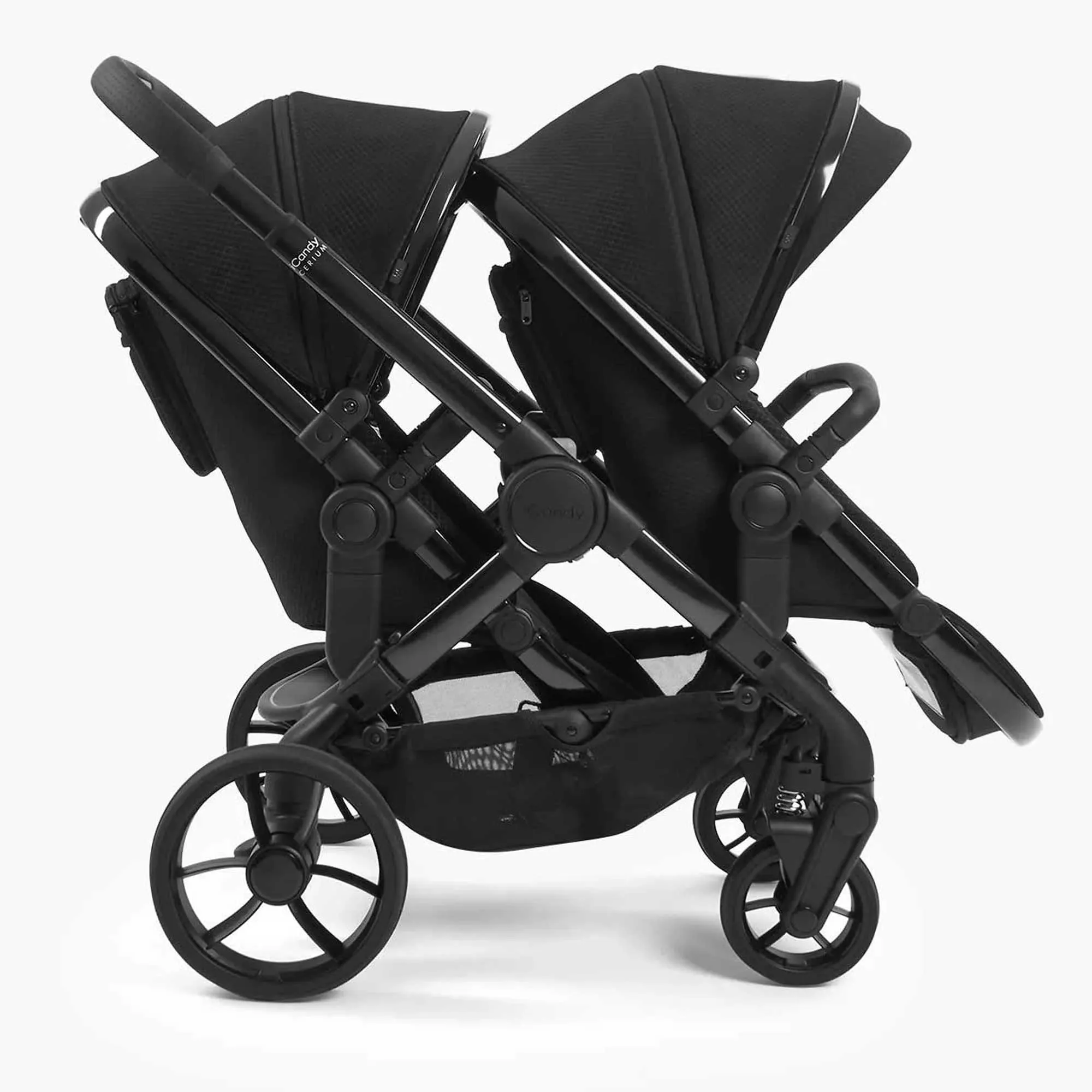iCandy Peach 7 Cerium Twin Maxi-Cosi Combo Bundle in Black