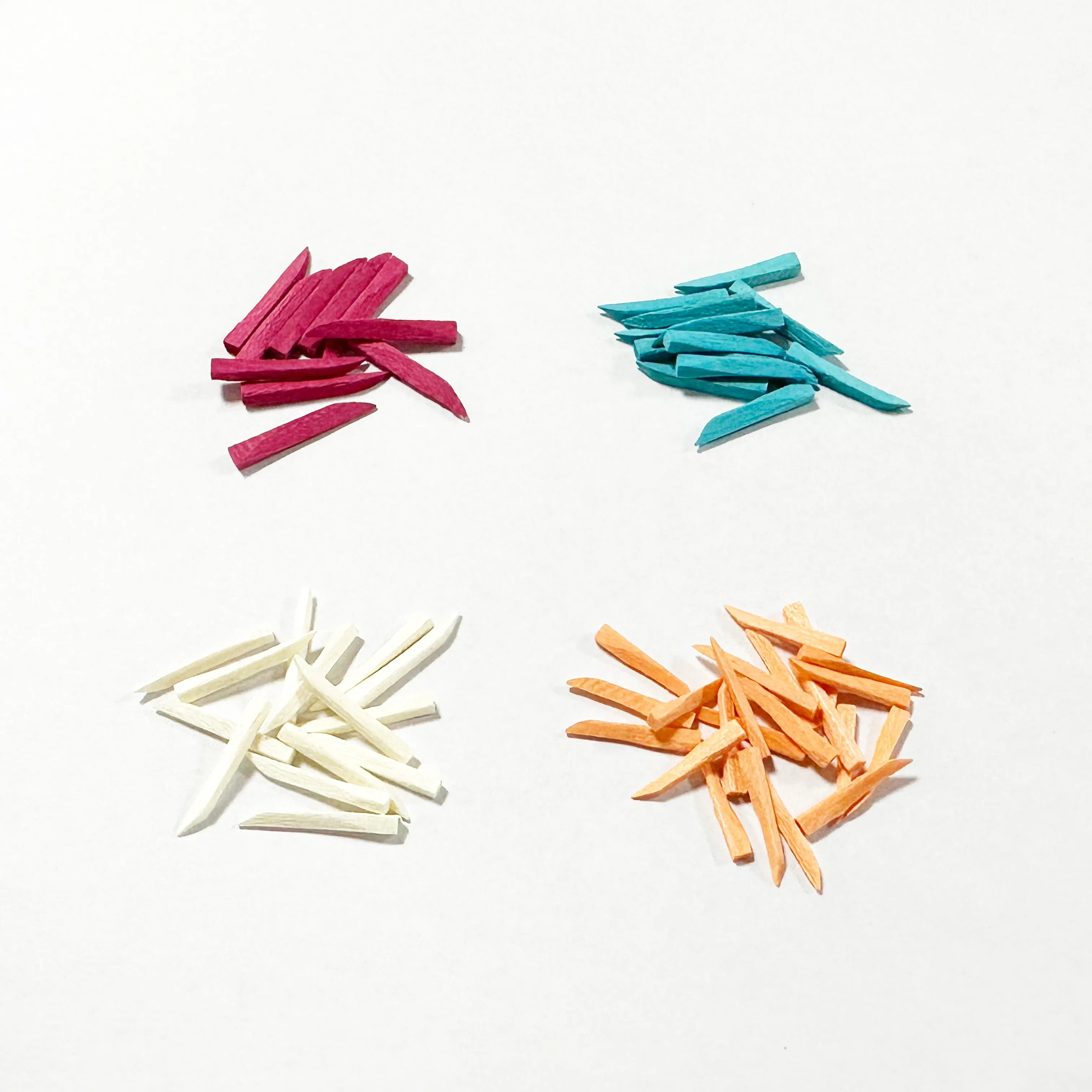 Interdent Wooden Wedges, 50pcs x 4 colors/box, 994289