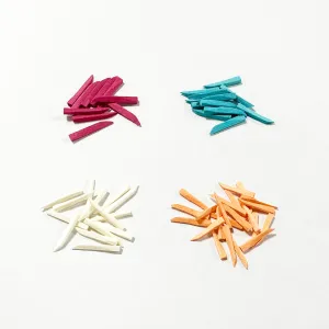 Interdent Wooden Wedges, 50pcs x 4 colors/box, 994289