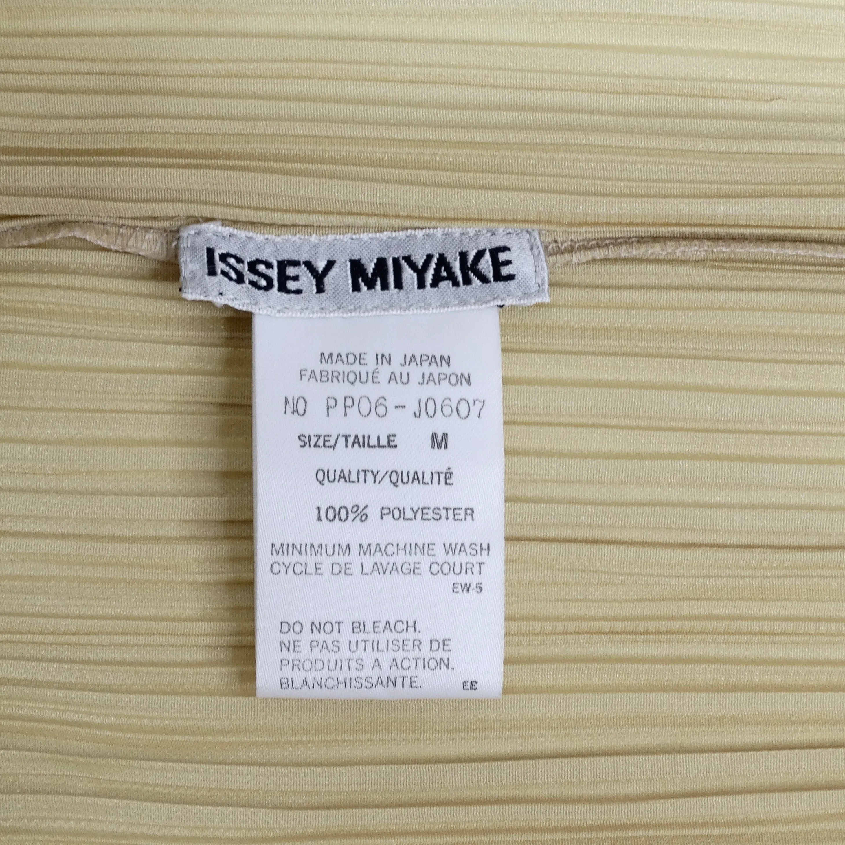 Issey Miyake 90s Pleats Please Cardigan and Shawl Set Neutral Brown