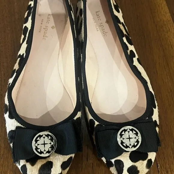 Kate spade Flats Fontana Too Leopard Print Size 7.5