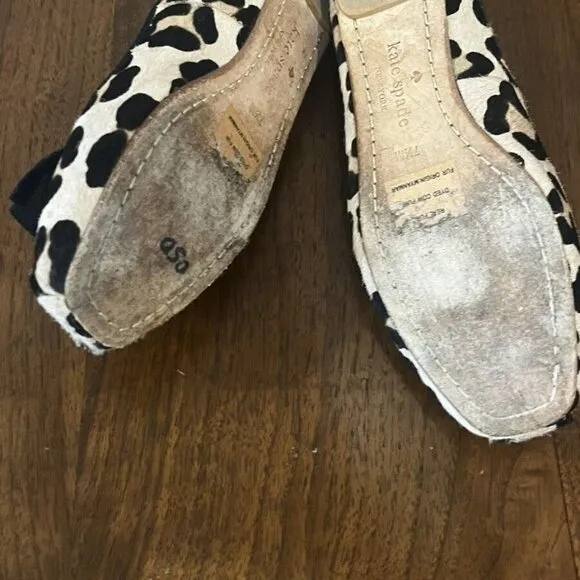 Kate spade Flats Fontana Too Leopard Print Size 7.5