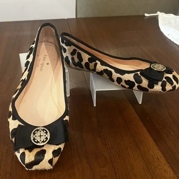 Kate spade Flats Fontana Too Leopard Print Size 7.5