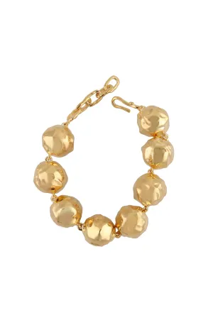 LARGE WAVE ORBS BRACELET