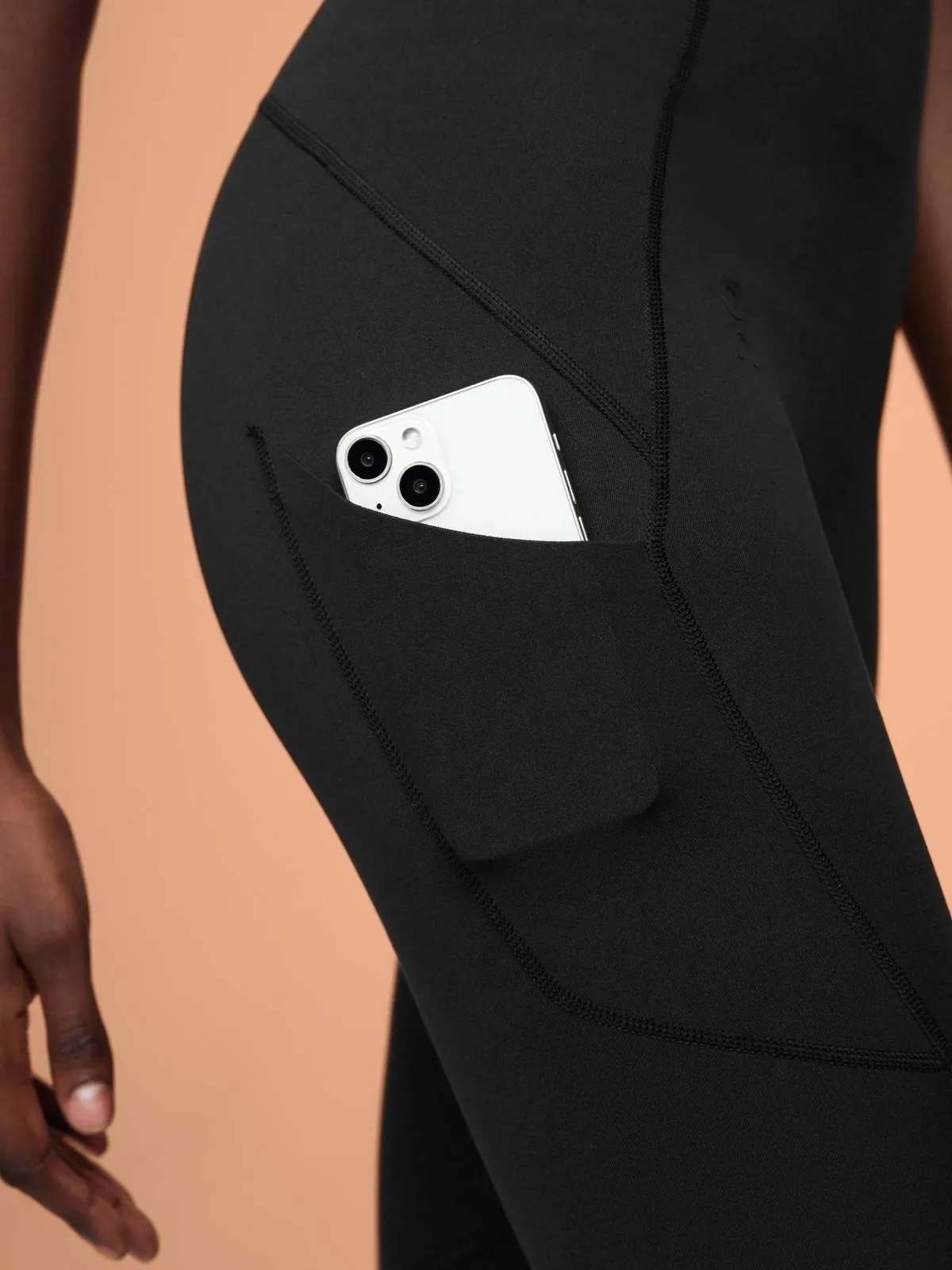 Legginsy ON RUNNING Movement 3/4 Tights czarny