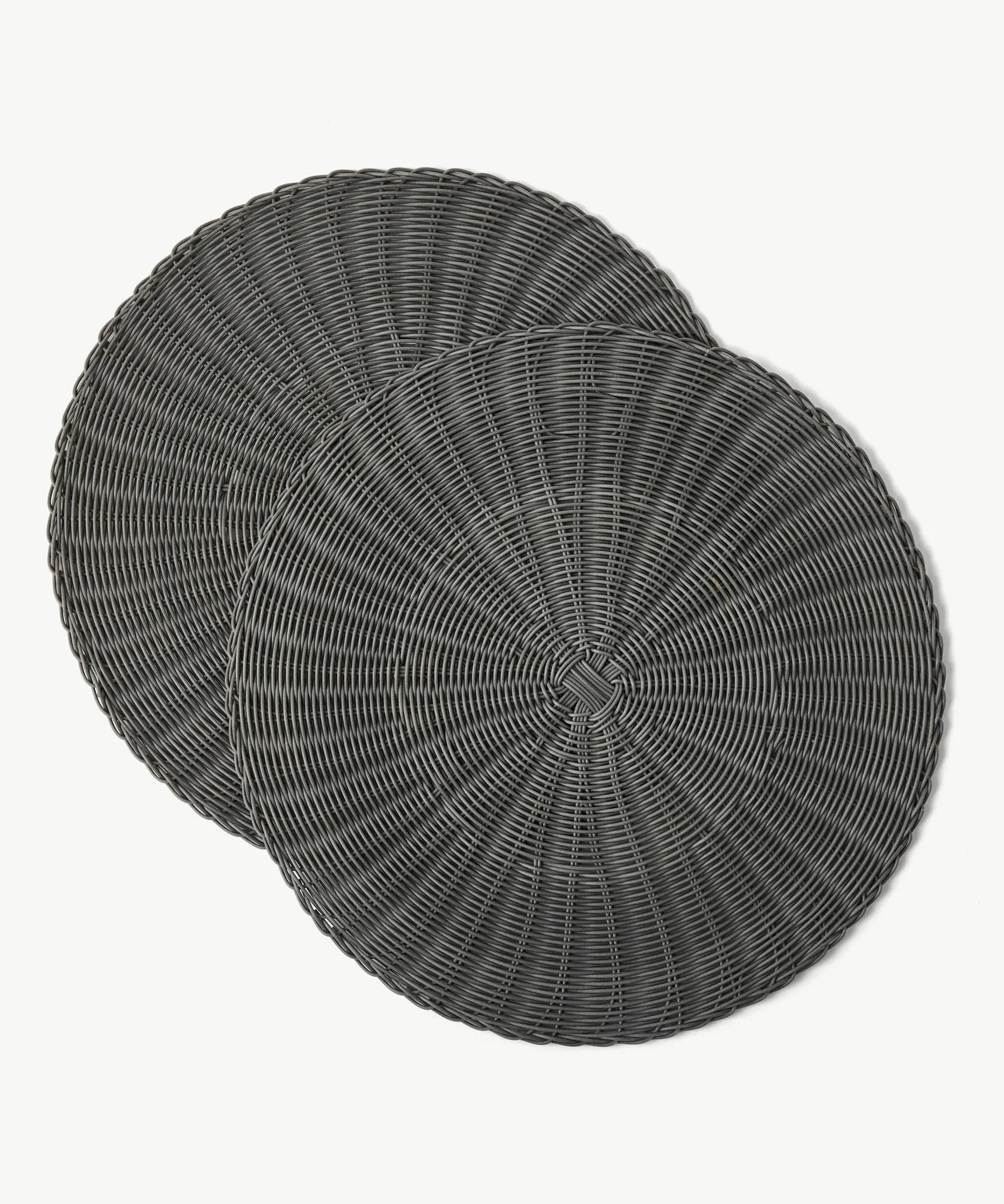 Lennon Rattan Round Placemat - Set of 2