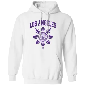 Los Angeles with Sun and Stars Unisex Pullover Hoodie