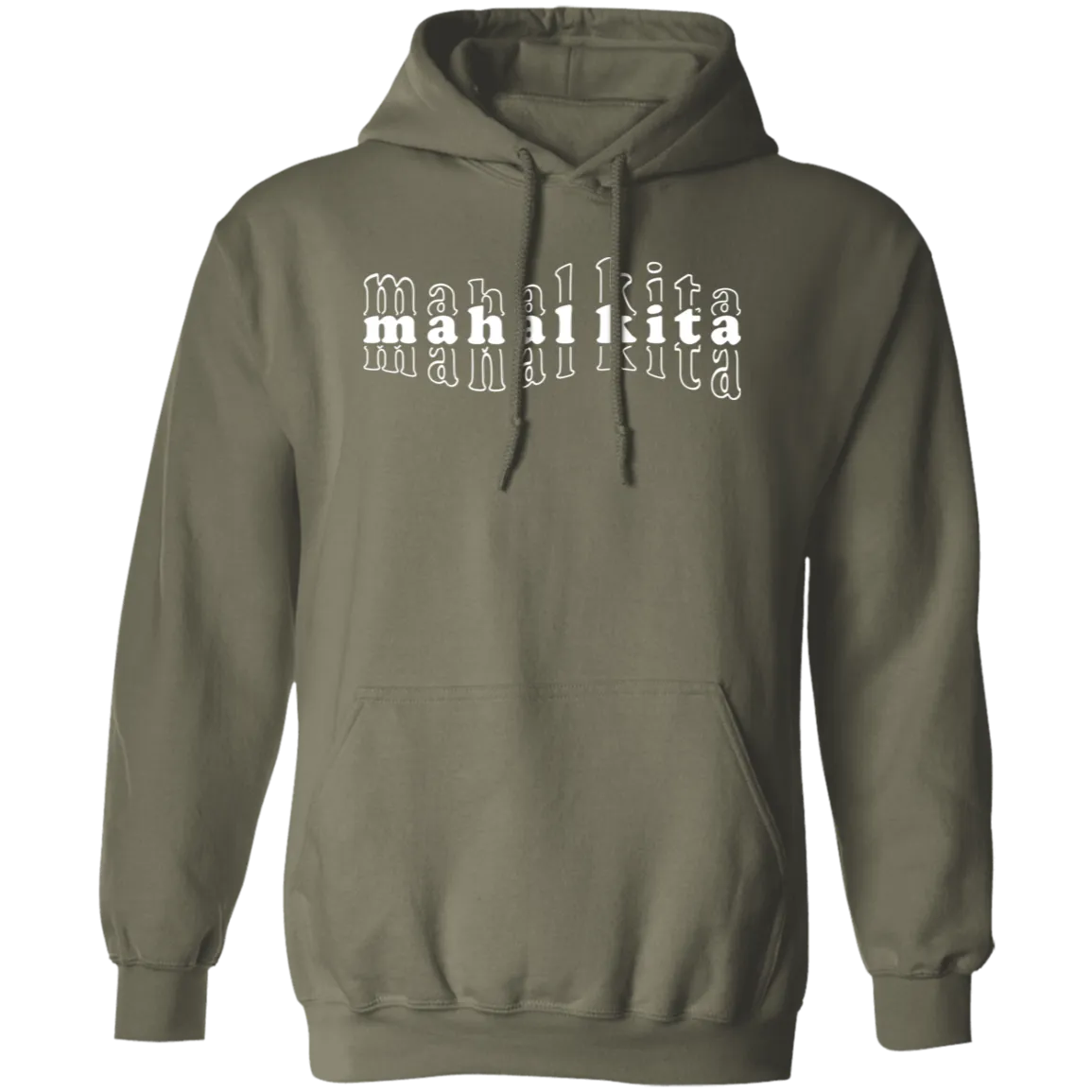 Mahal Kita Mesh Warp Unisex Pullover Hoodie