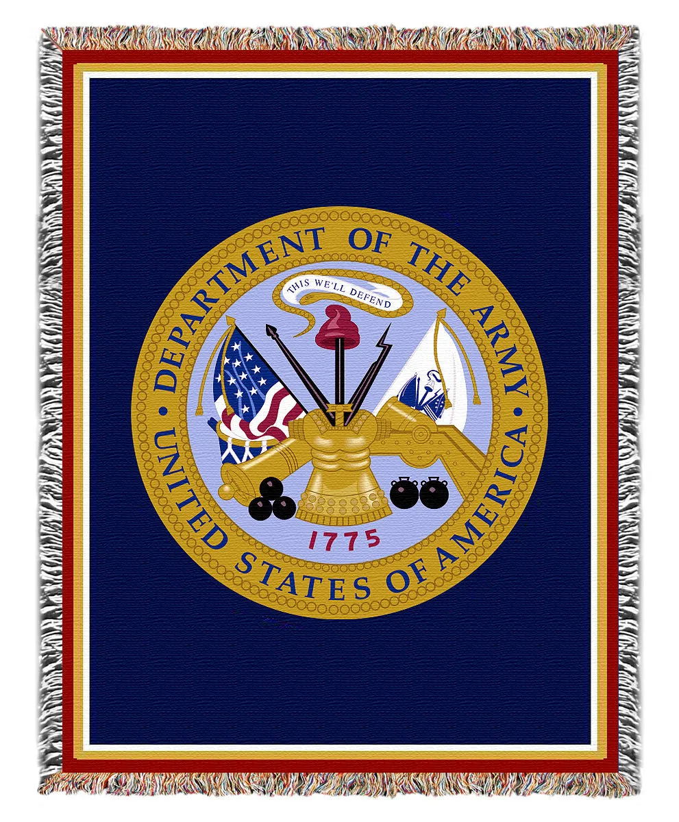 Military Pride Woven Blankets