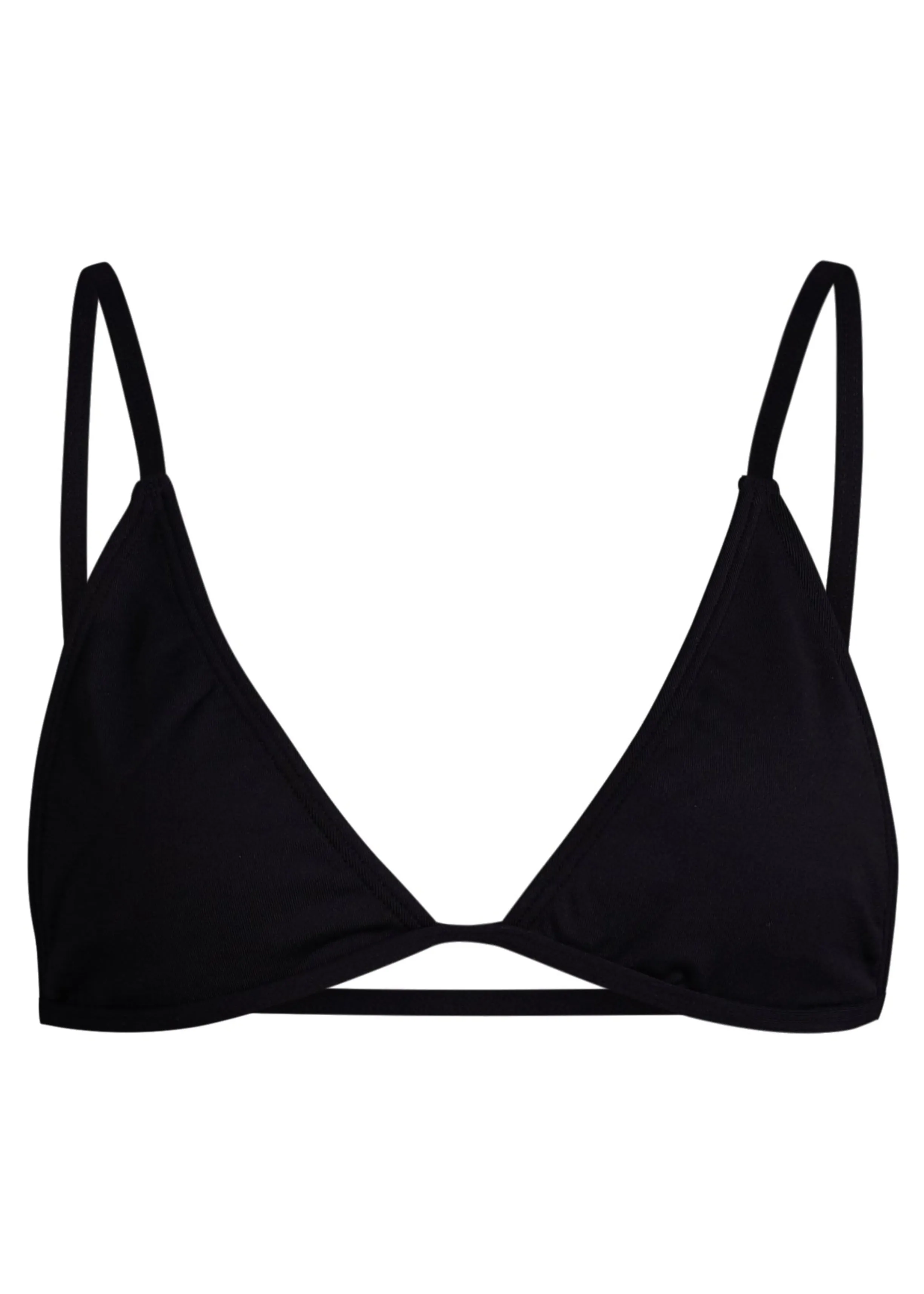 MIRAGE BIKINI TOP - Dark Seas Black
