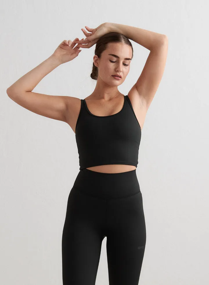 Monochrome Core Bralette | Black