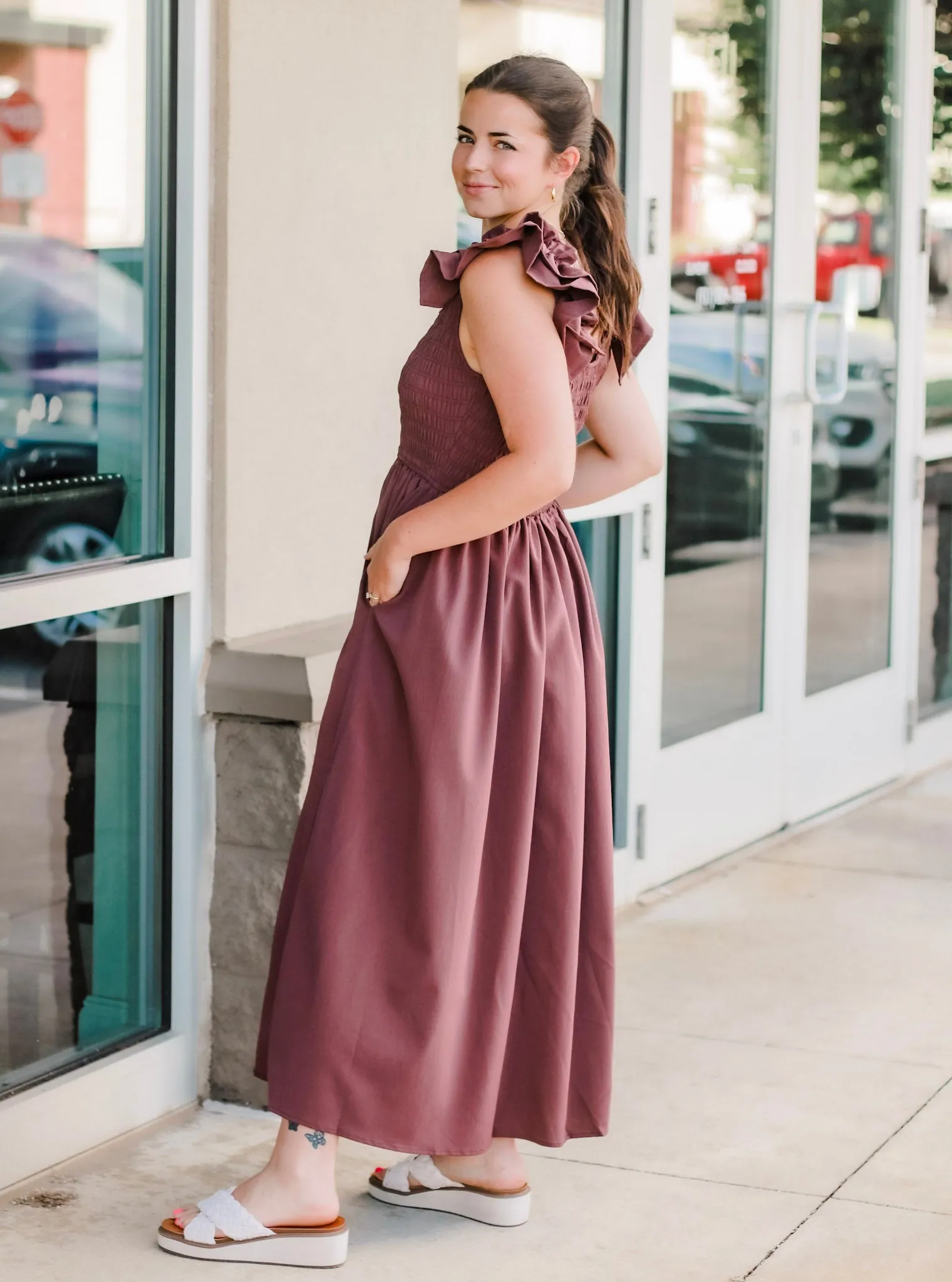 My Kind Of Love Smocked Dress