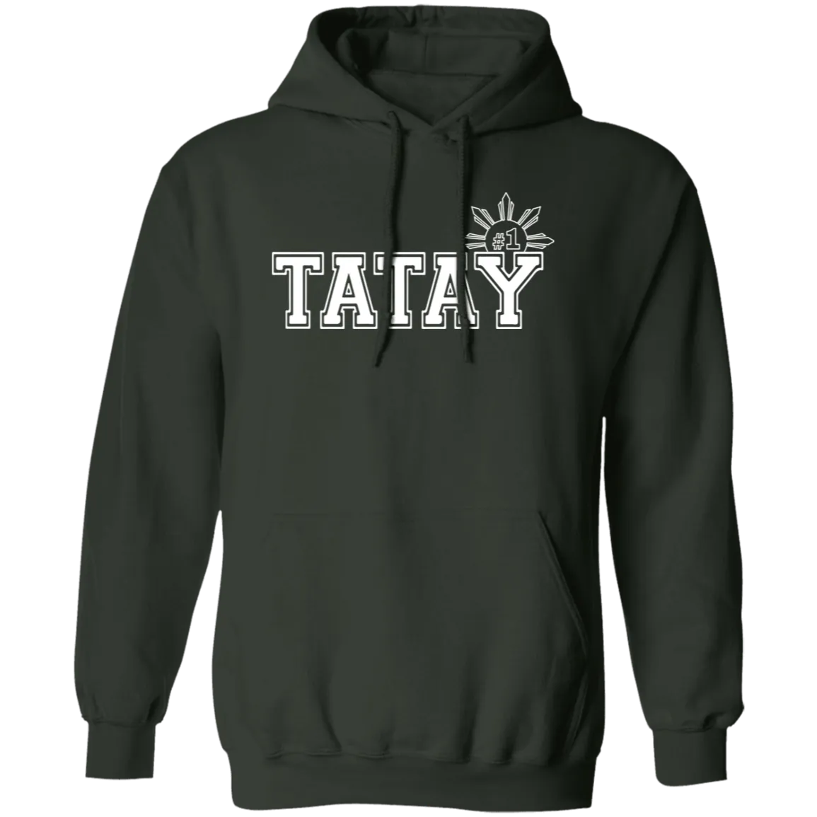 No 1 Tatay Unisex Pullover Hoodie