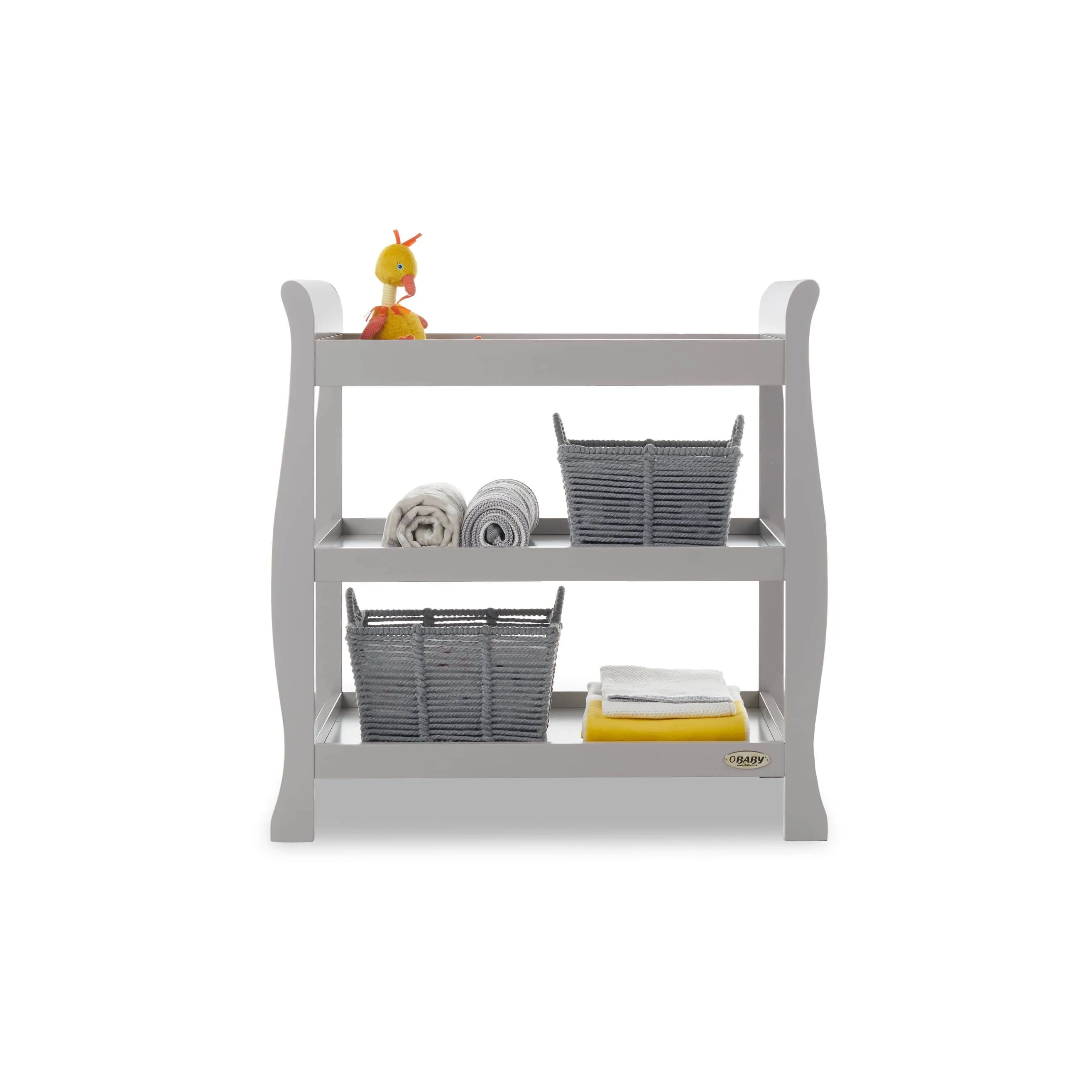 Obaby Stamford Space Saver 2 Piece Room Set - Warm Grey