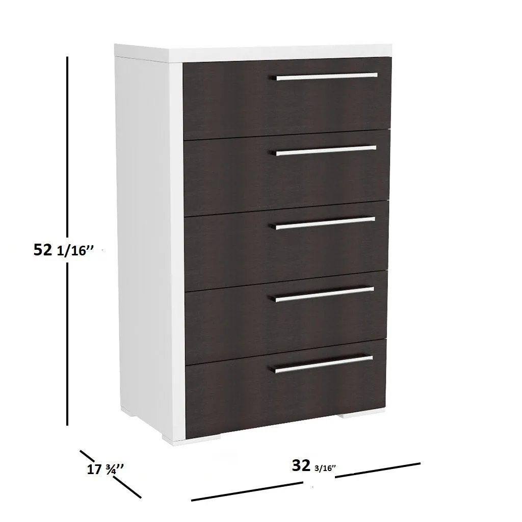 Office drawer 5 - Alpine - wood barn and white