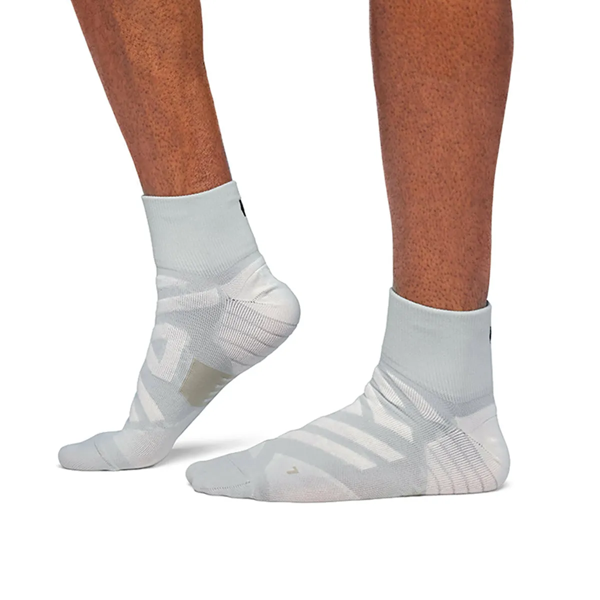ON Performance Mid Sock Glacier Dew