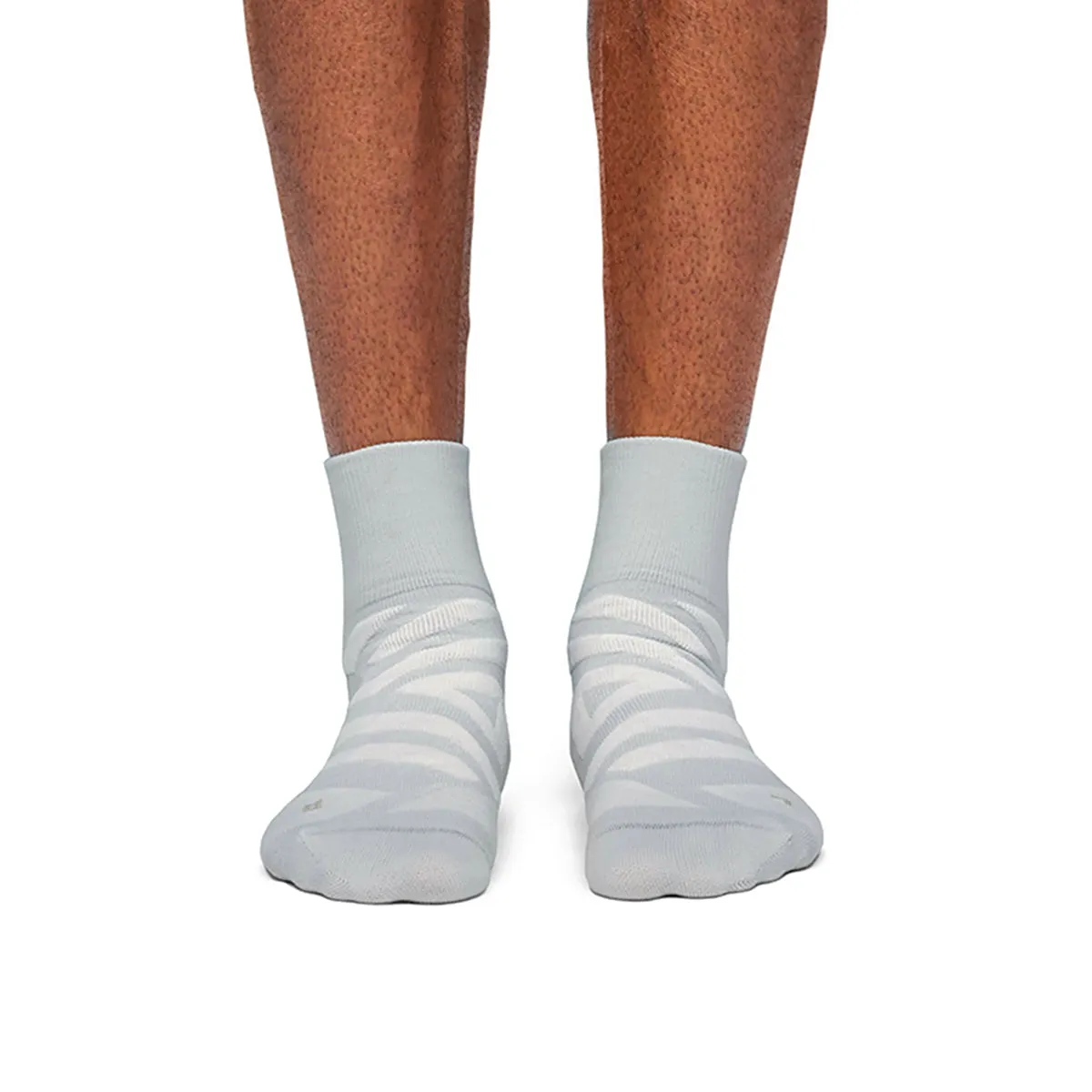 ON Performance Mid Sock Glacier Dew