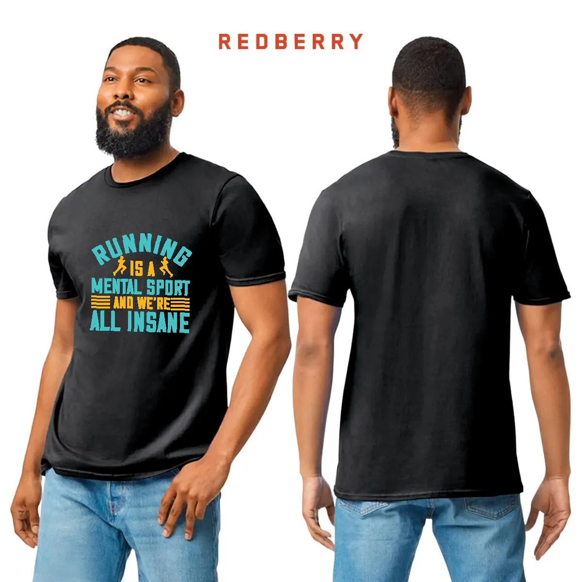 Playera Hombre Running Correr Maratón RN1028
