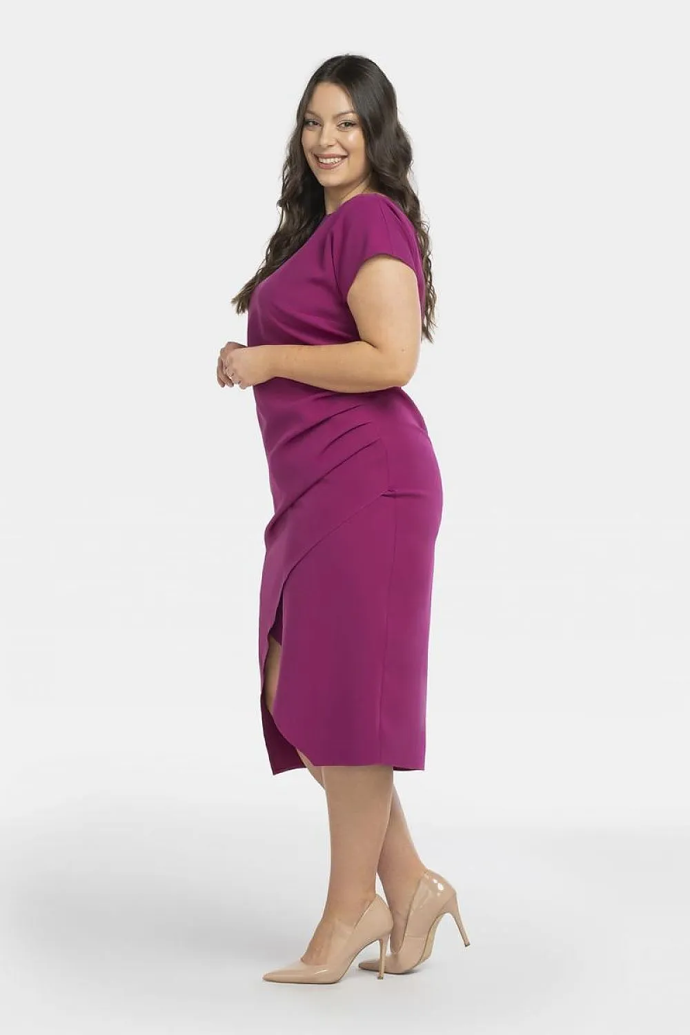 Plus size dress model 196874 Karko