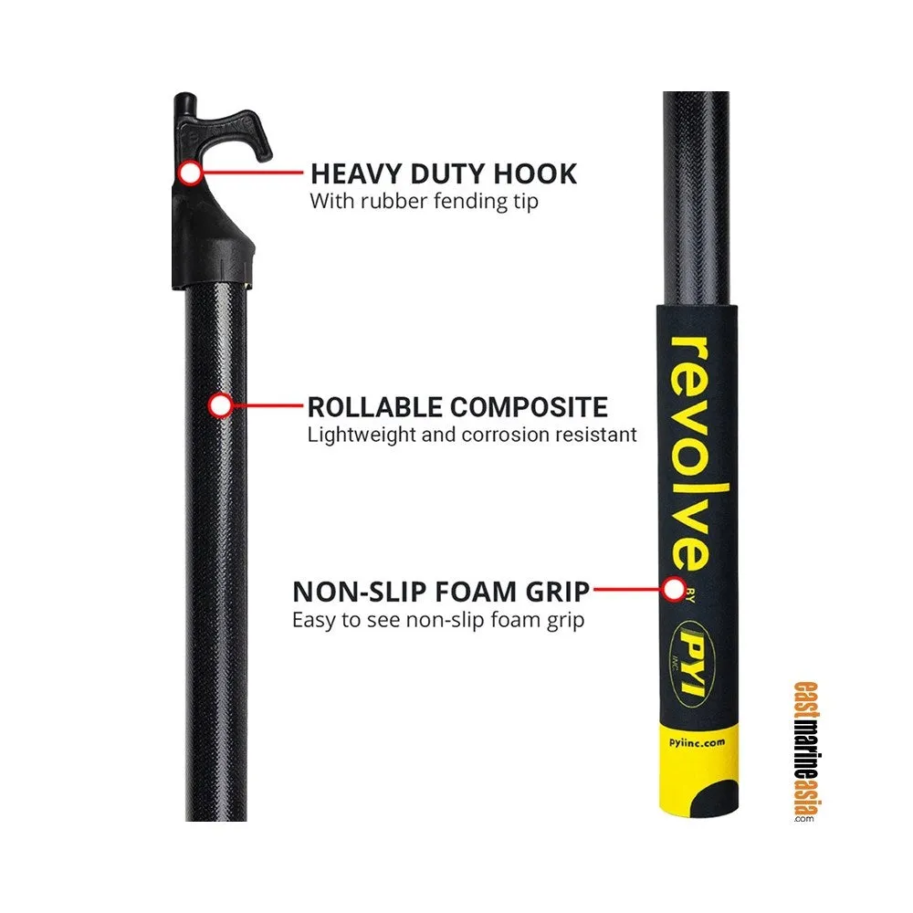 PYI Revolve Rollable Composite Boat Hook