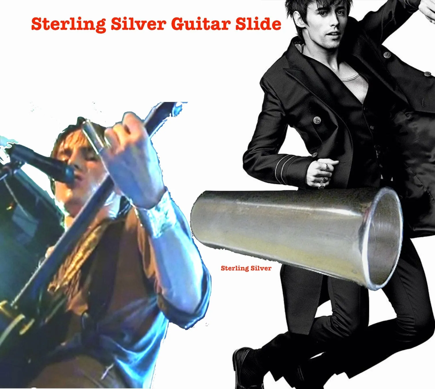 Reeve Carney Sterling Silver Guitar Slide