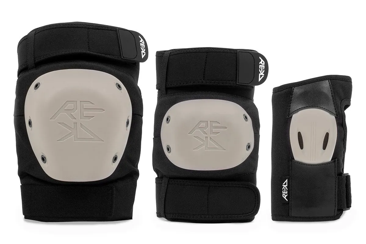 REKD Shield Triple Pad Set - Black / Beige