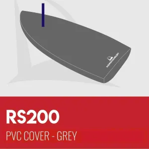 RS200 Boat Cover - Mast Up - PVC Grey