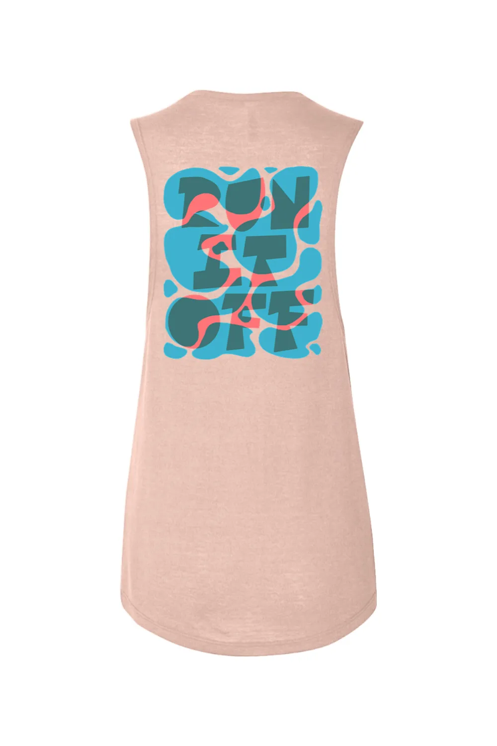 Run It Off Graphic Women's Muscle Tank