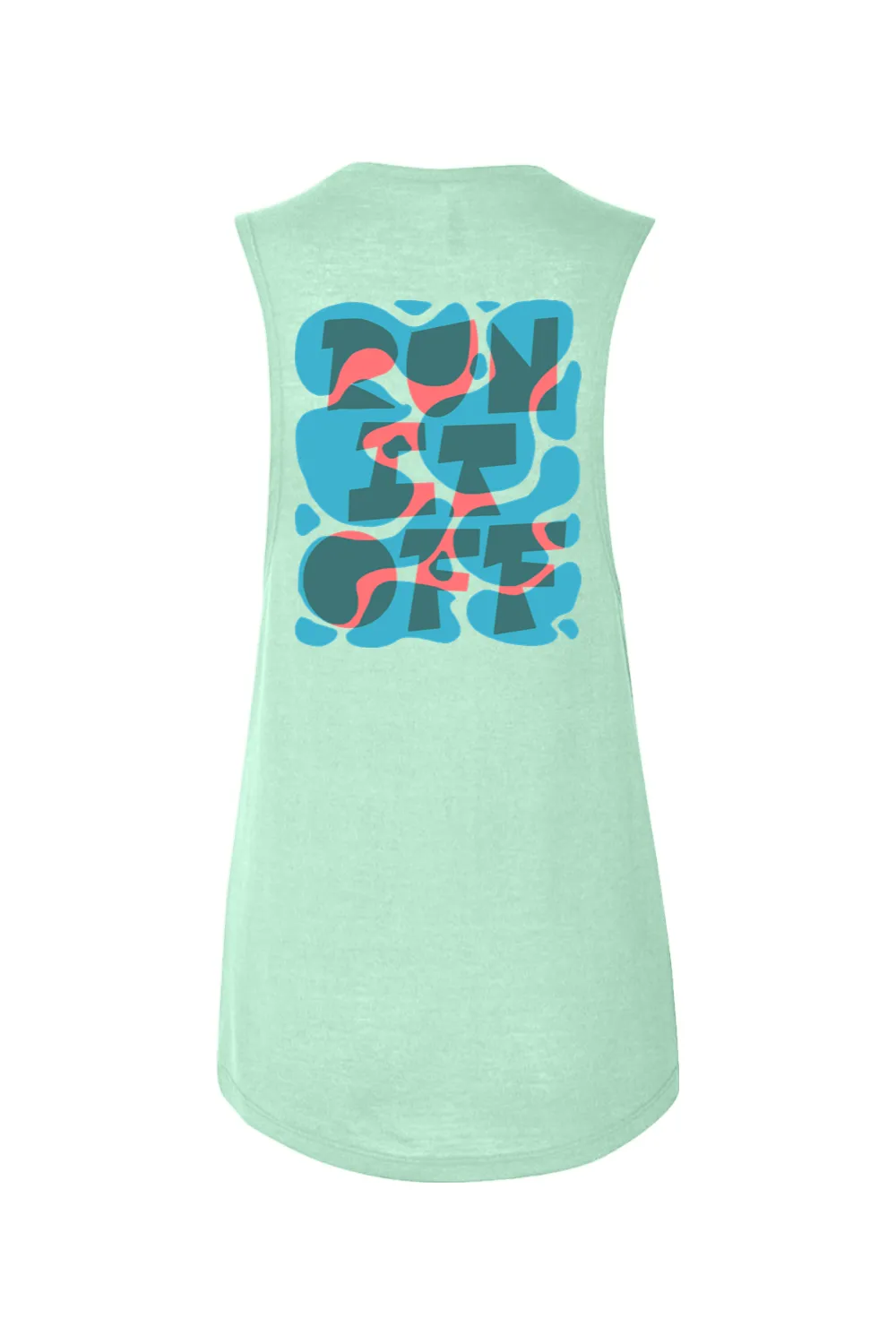 Run It Off Graphic Women's Muscle Tank