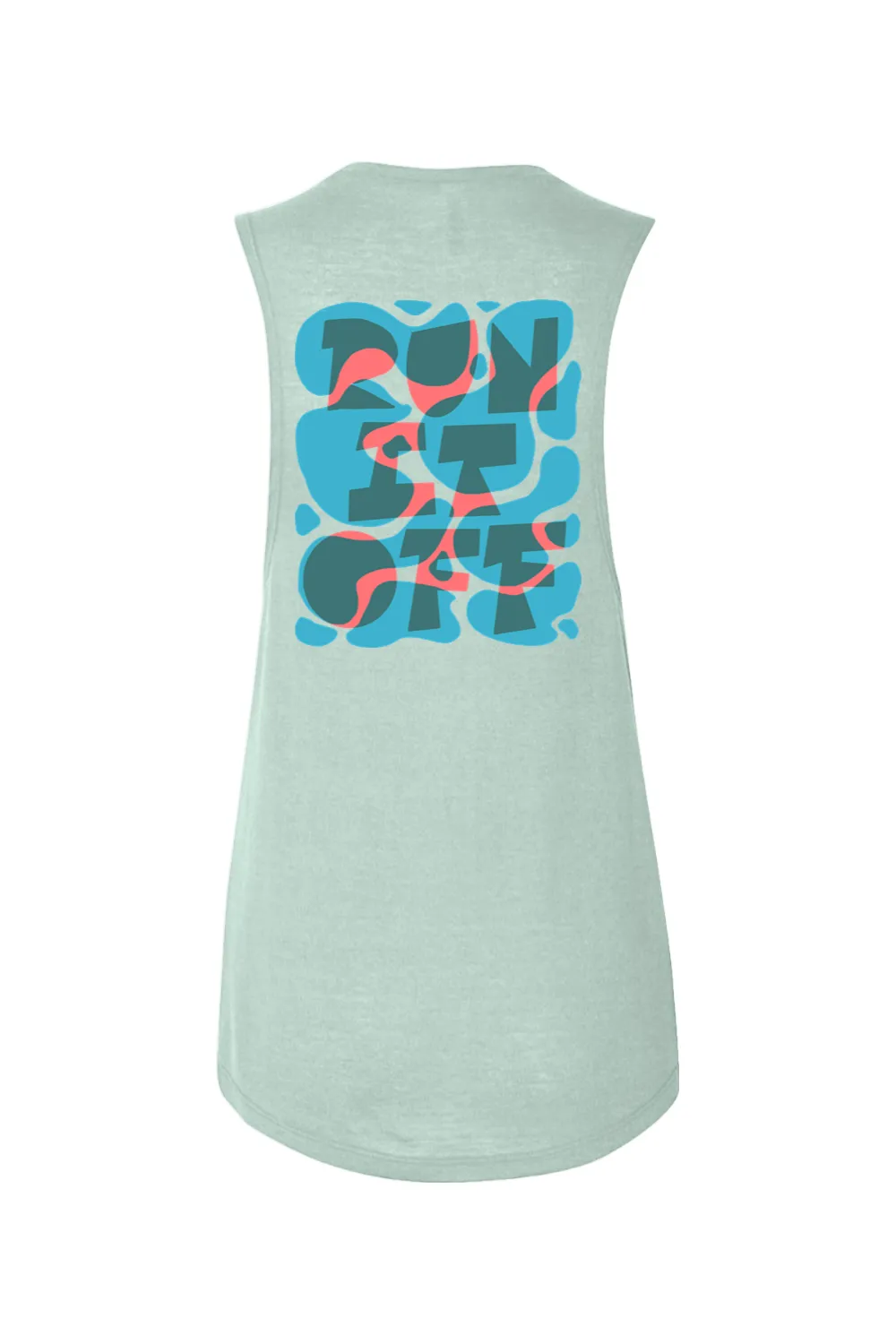 Run It Off Graphic Women's Muscle Tank