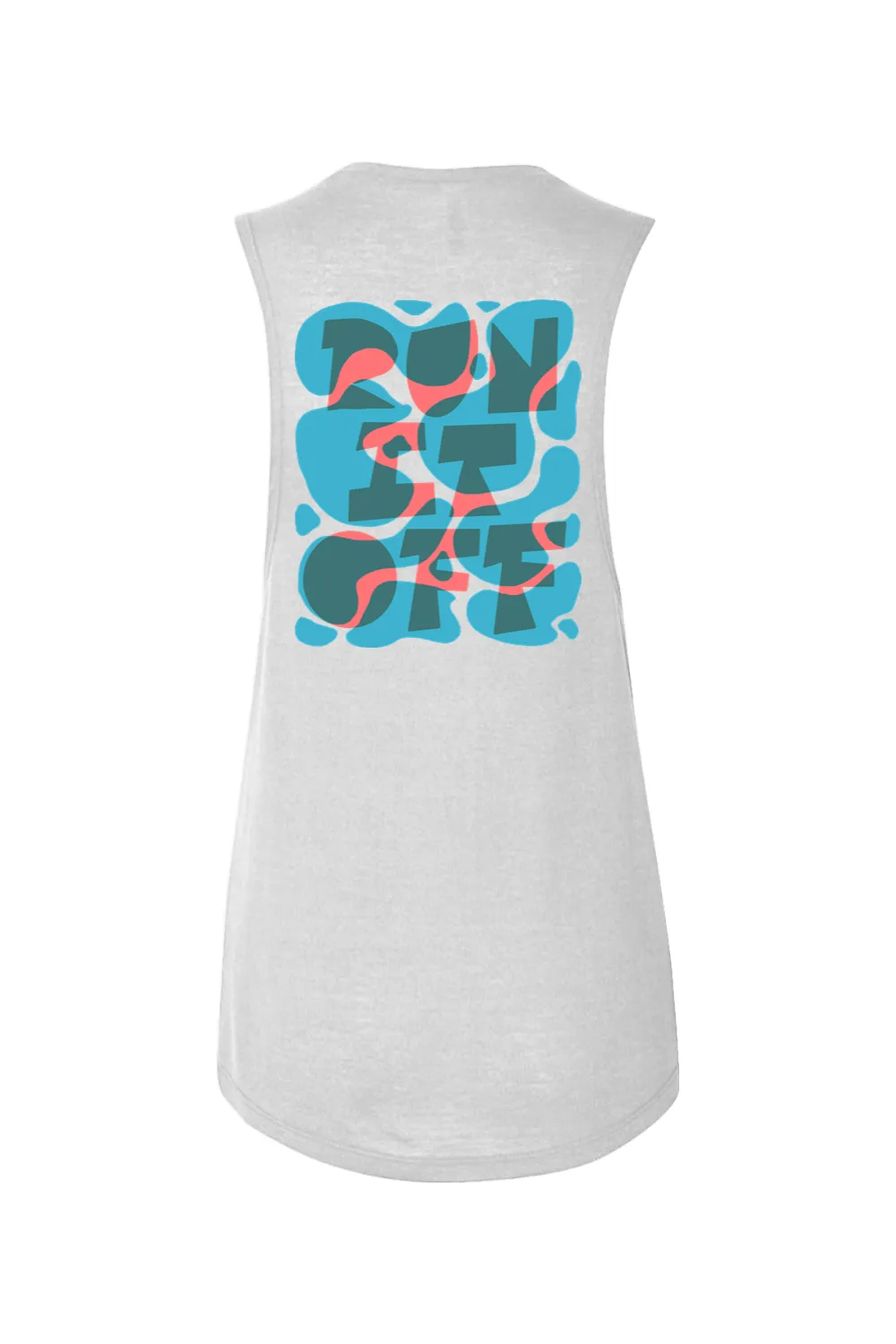Run It Off Graphic Women's Muscle Tank