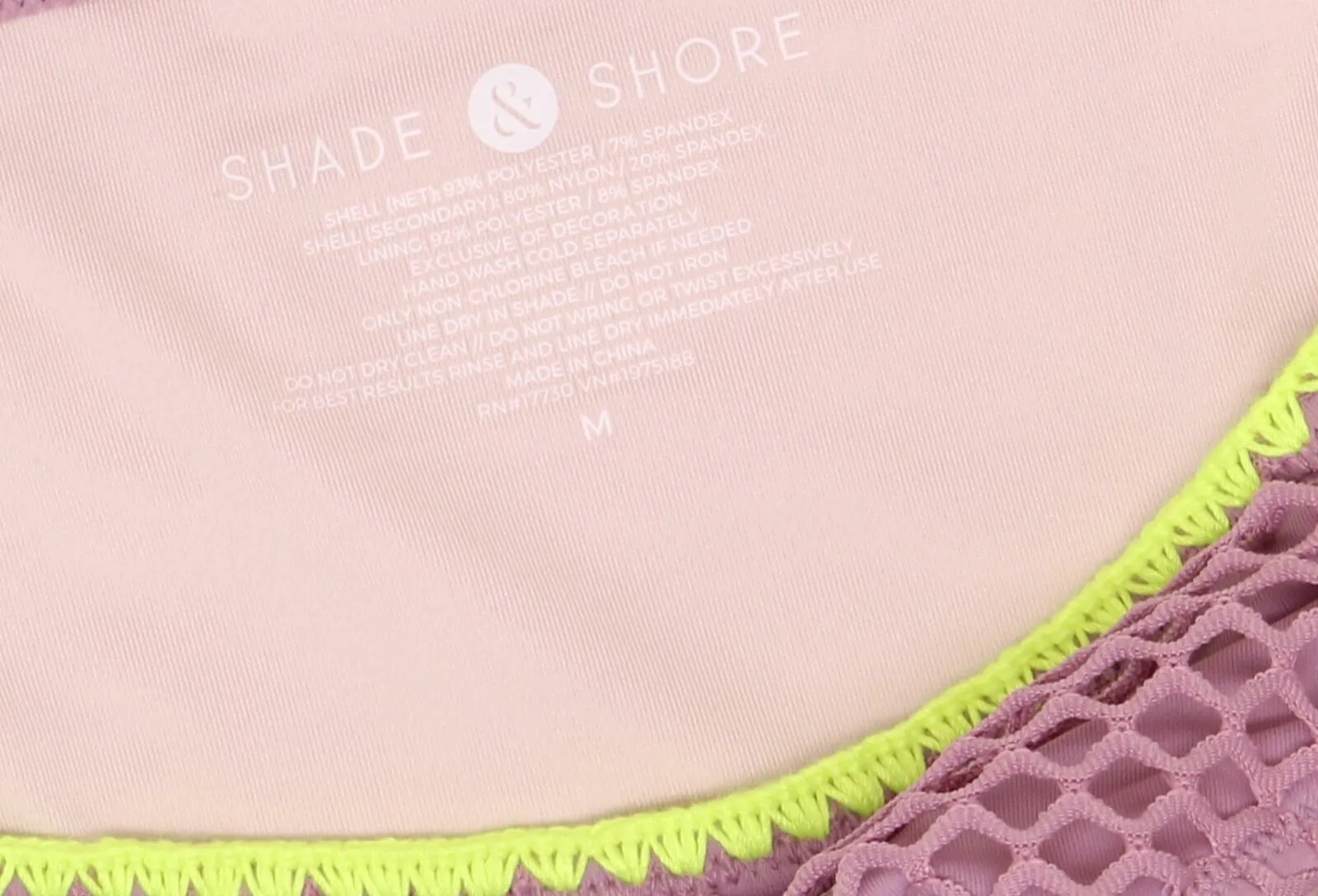 Shade & Shore Women's Sun Coast Cheeky Strappy Ribbed Bikini Bottom