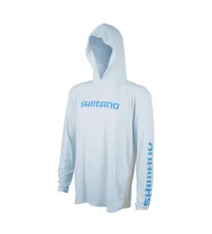 Shimano Long Sleeve Tech Tee Hooded